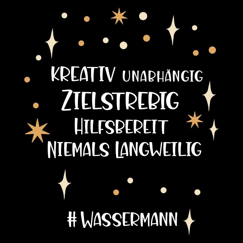 Typisch Sternzeichen Wassermann