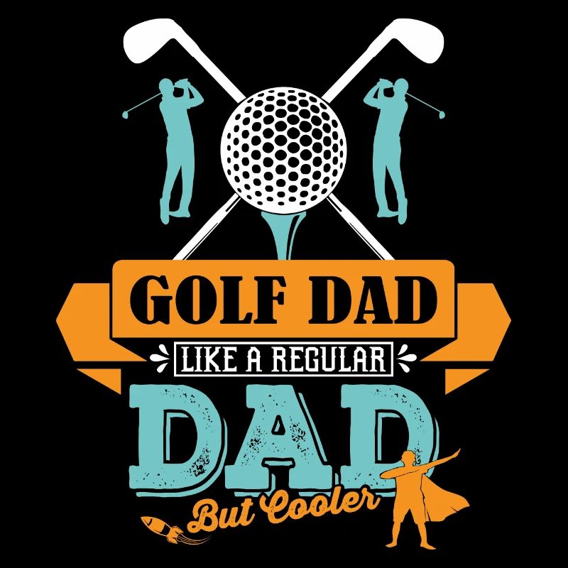 Golf Vater Papa cooler