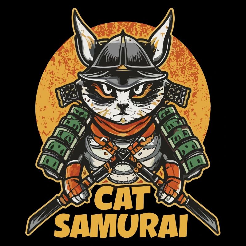 Katze Samurai