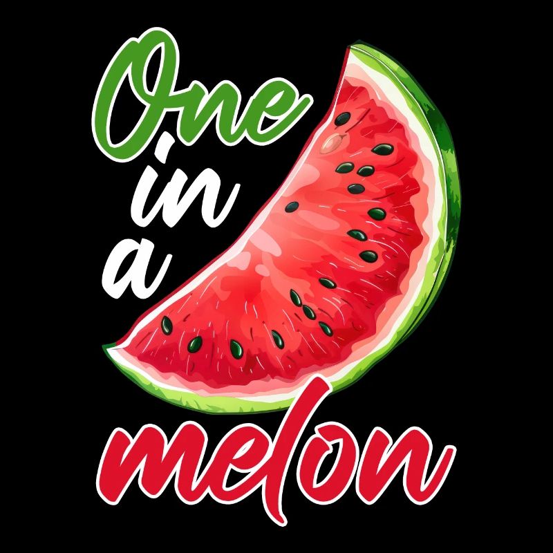 One In A Melon Funny Melon Summer