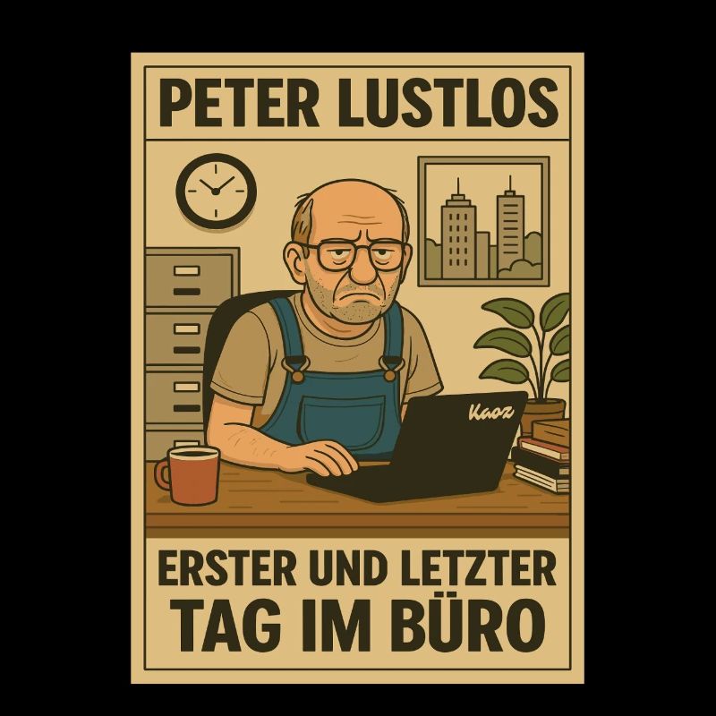 Peter Listless : premier et dernier jour au bureau