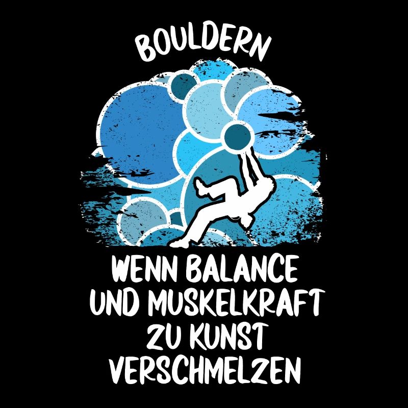 Vintage Bouldern Boulderer Klettern Kletterer