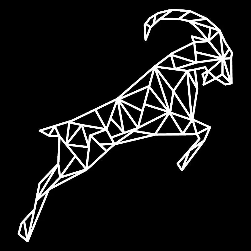 Steinbock Geometrisch Sternzeichen