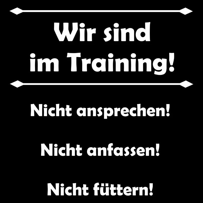 Wir sind im Training!