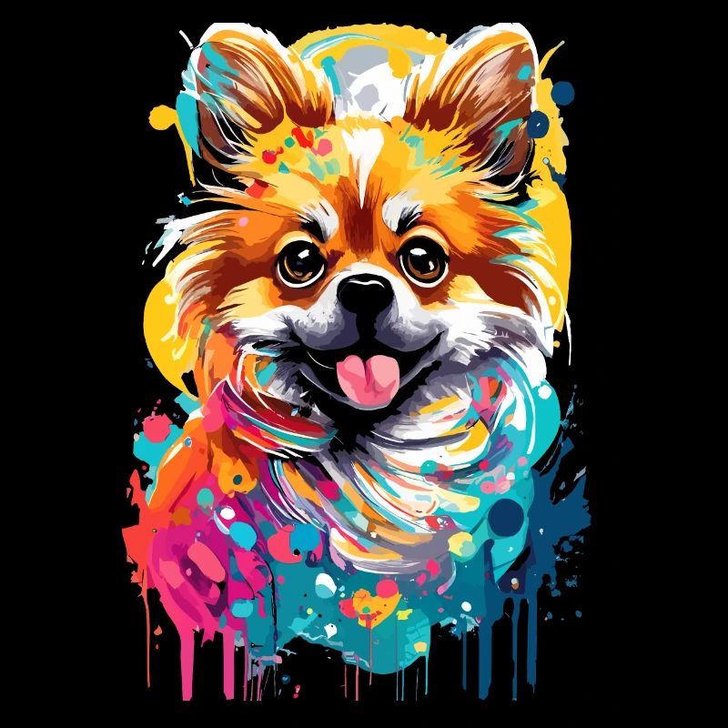 Deutscher Spitz - Zwergspitz Pomeranian Hund