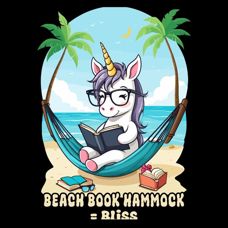 Einhorn mit Buch