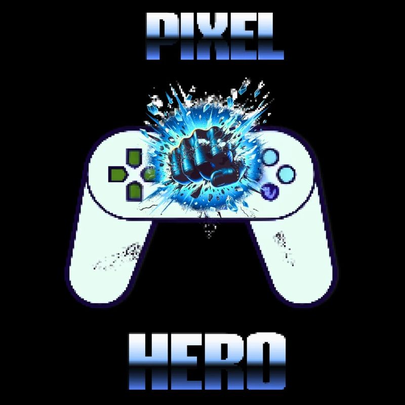 Pixel Hero - Retro Gaming Controller