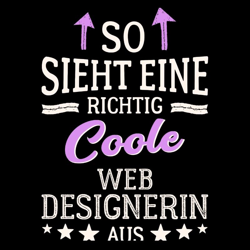 So sieht eine richtig coole Webdesignerin aus