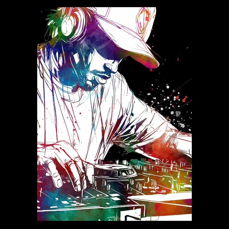 Console de musique DJ
