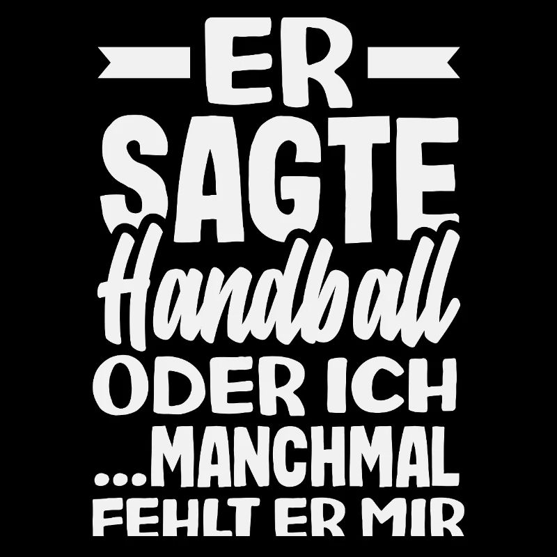 Handball oder ich – manchmal fehlt er