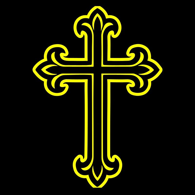 Symbole de croix chrétien