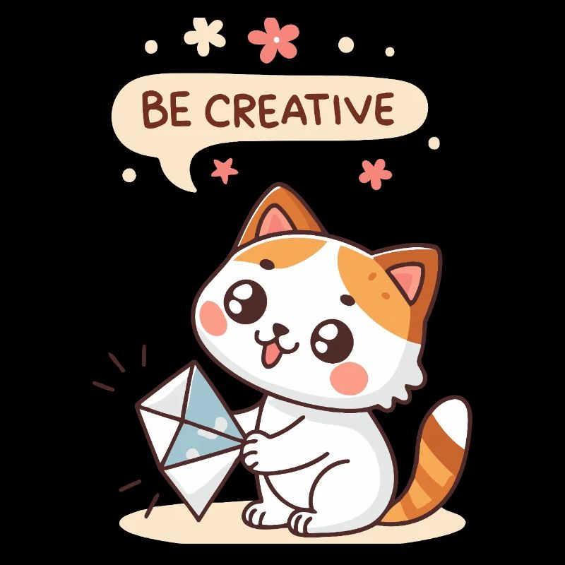 Creative Kawaii Cat