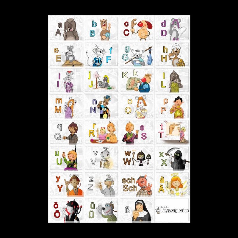 Deutsches Fingeralphabet 2 /
