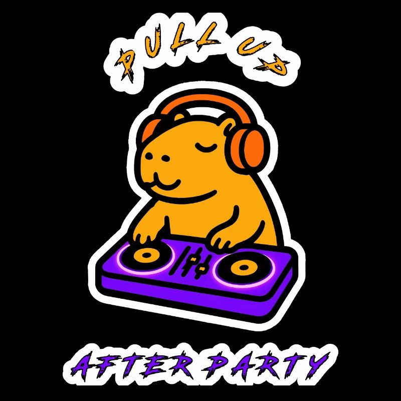 DJ Capybara - Pull Up After Party Neon Chill