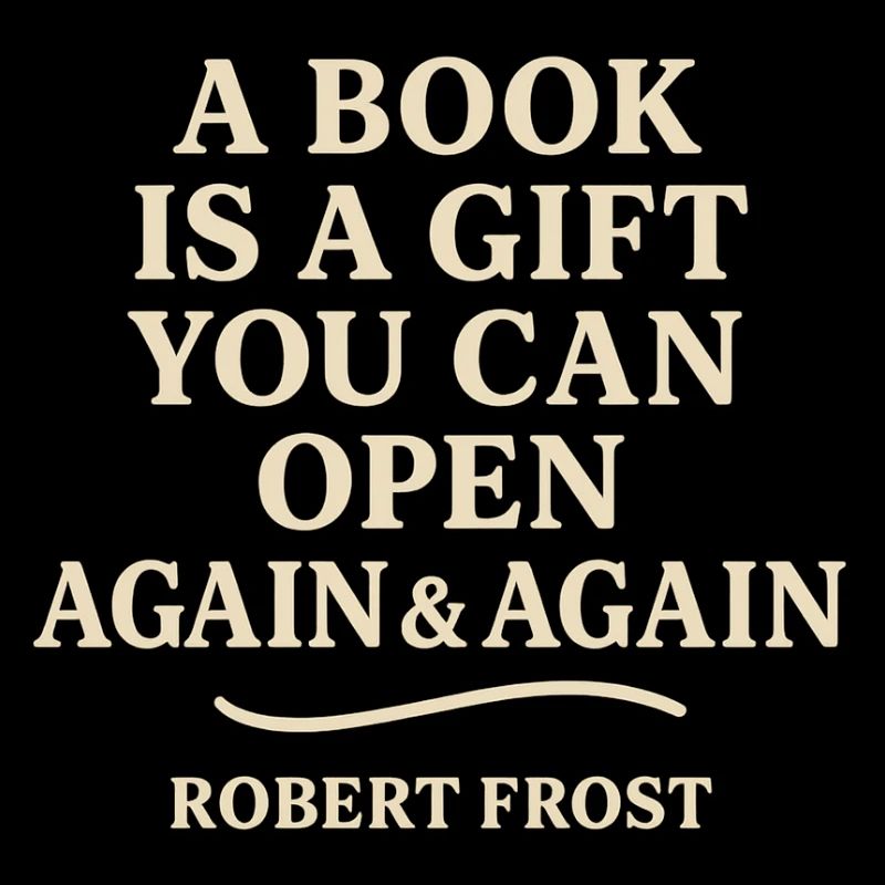 A book, a gift to open again