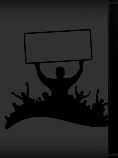 Fans Schild