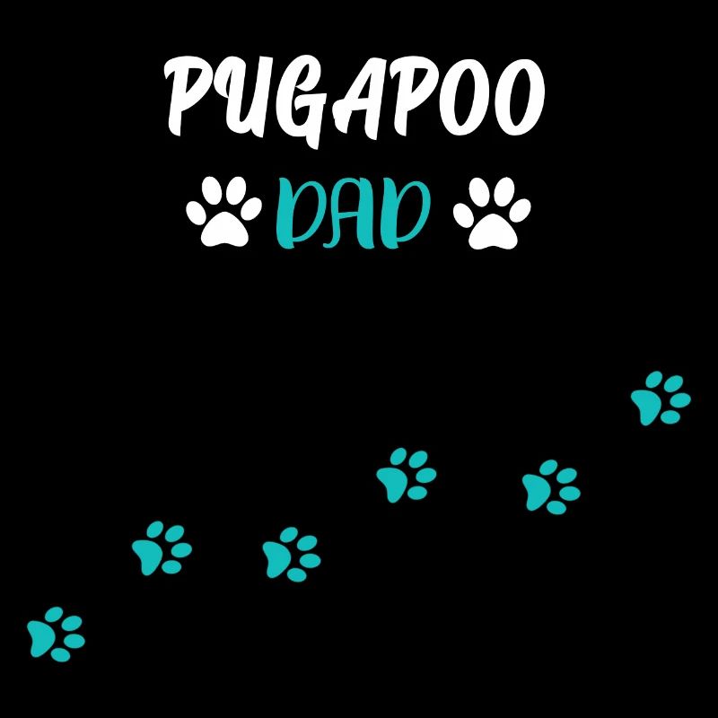 Pugapoo Dad - Pudel Mops Mix