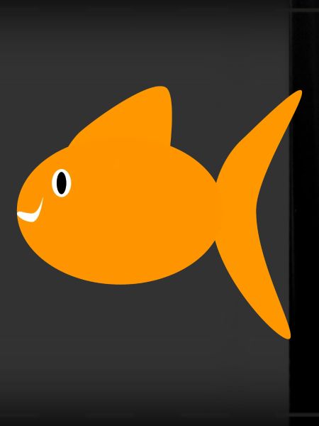 oranger Goldfisch