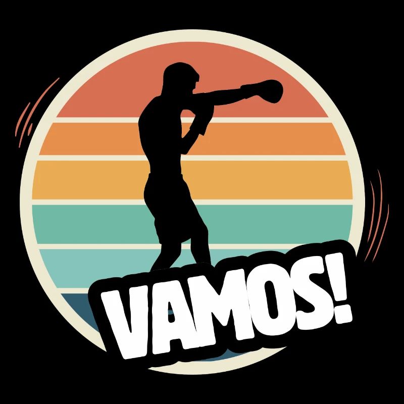 Vamos boxe rétro