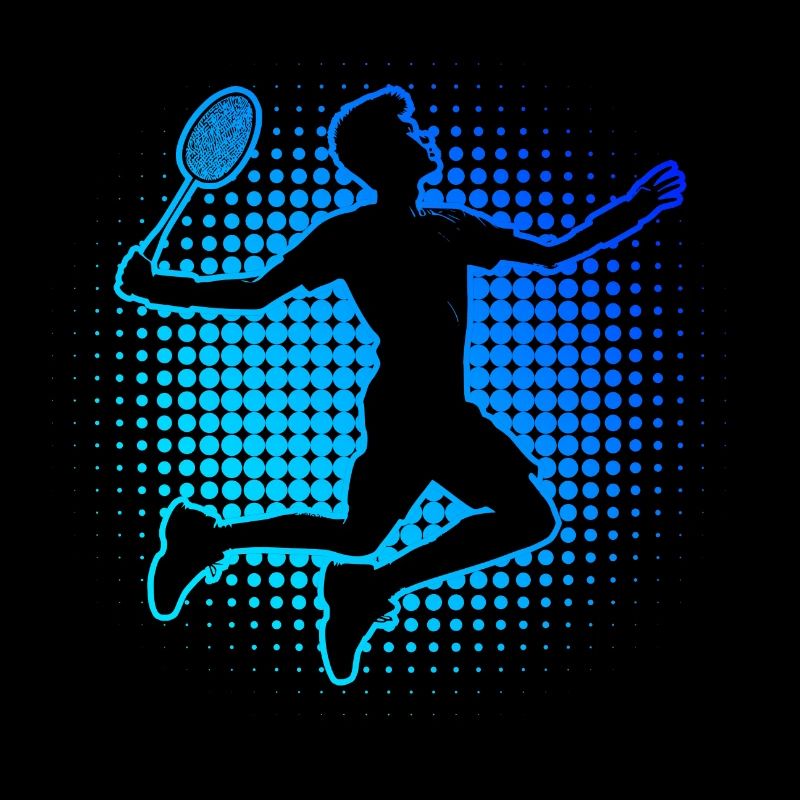 Joueuses de badminton Badminton Squash masculin