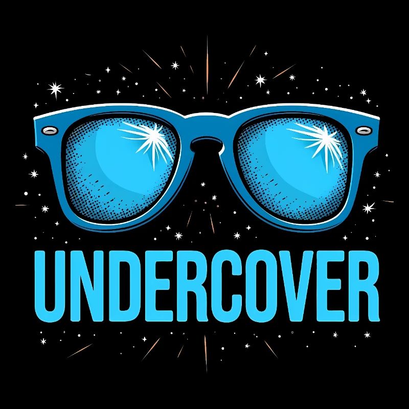 Undercover Costume - Sunglasses Fun