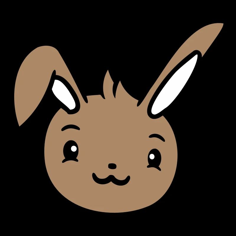 Lapin Lapin Semble mignon Heureux Friendly