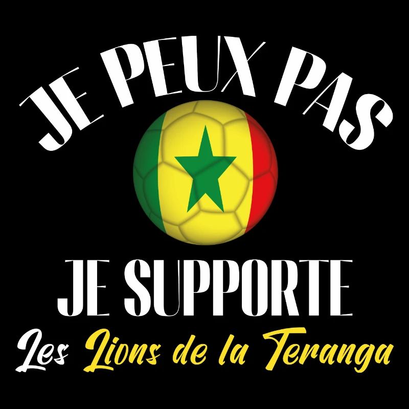 je supporte les lion de la teranga. Sénégal