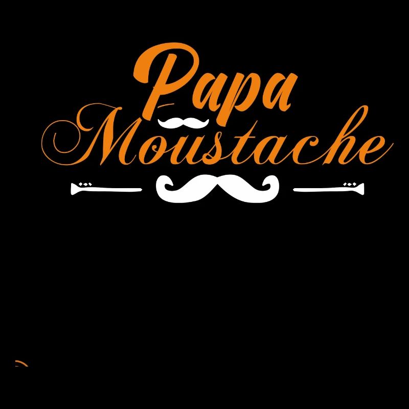 papa moustache, Idée cadeau d'élégance.