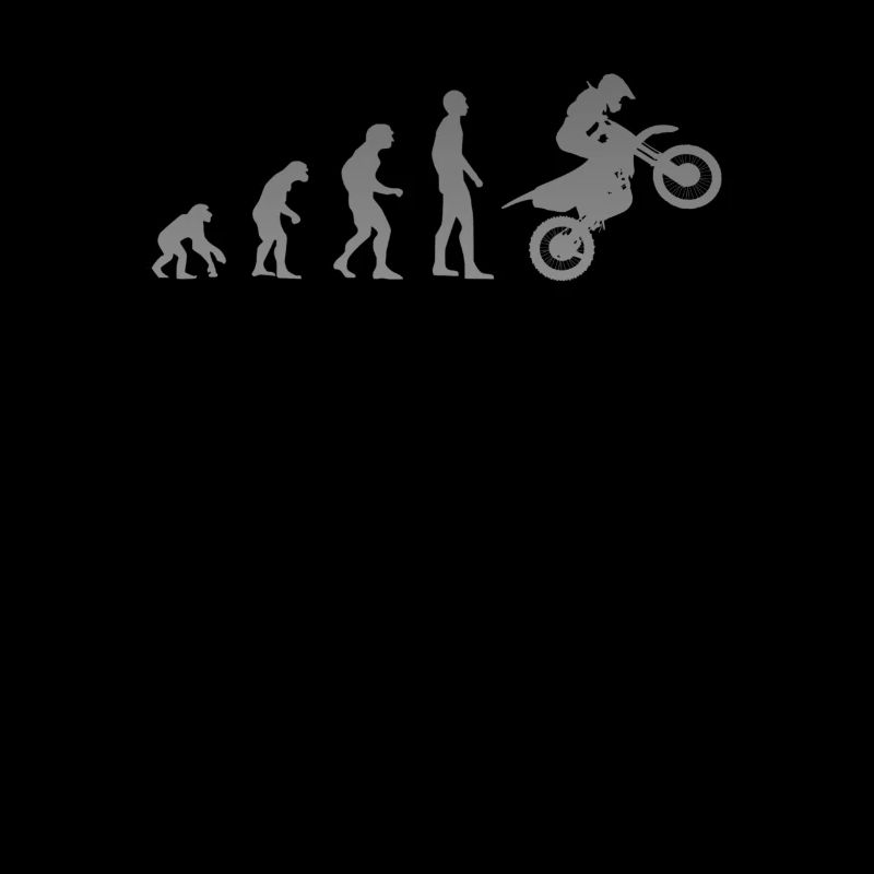 Motorrad Motocross Motorradfahrer Evolution