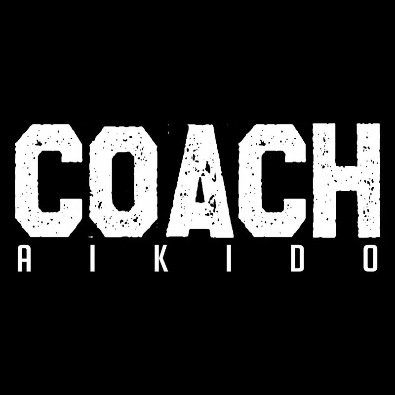 Aikido coach. Aikido trainer. Gift coach.