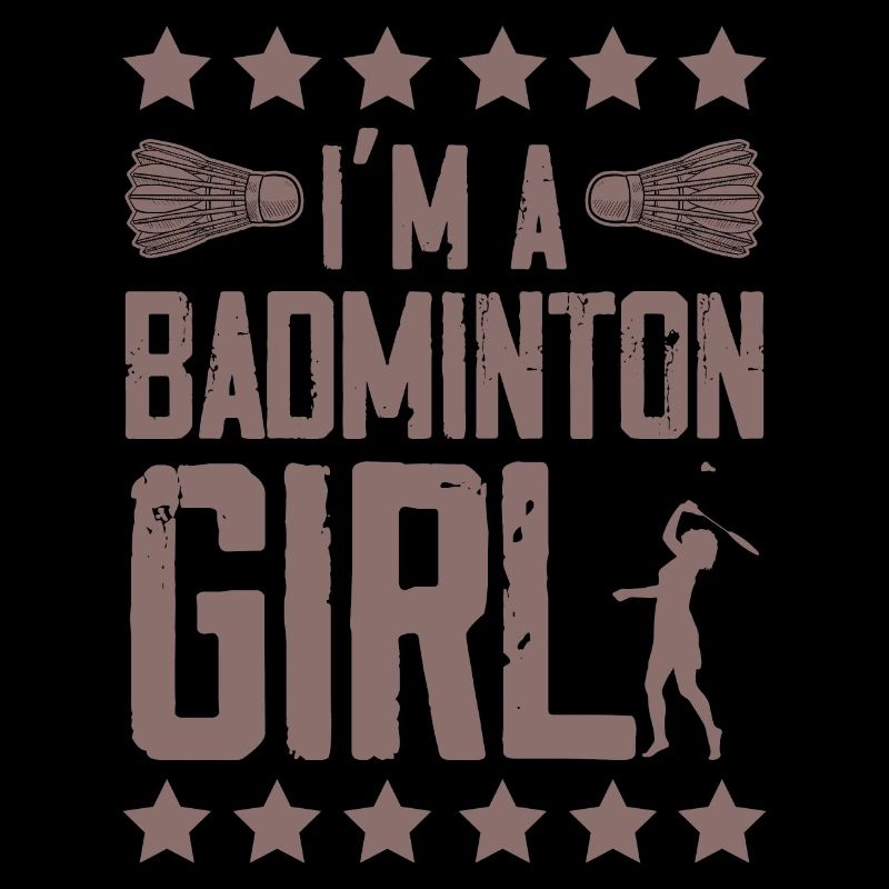 Fille de badminton