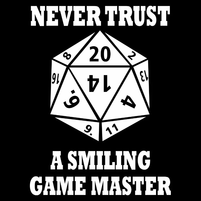 Game master Rollenspiel Nerd Geek Geschenk