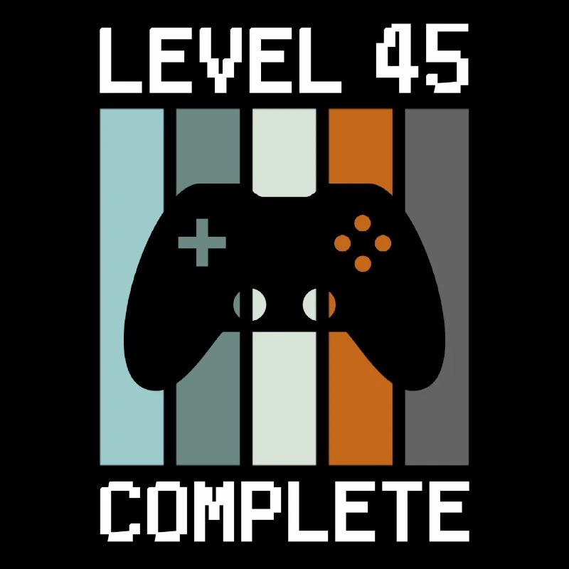 Gamer Geburtstag Level 45 Complete