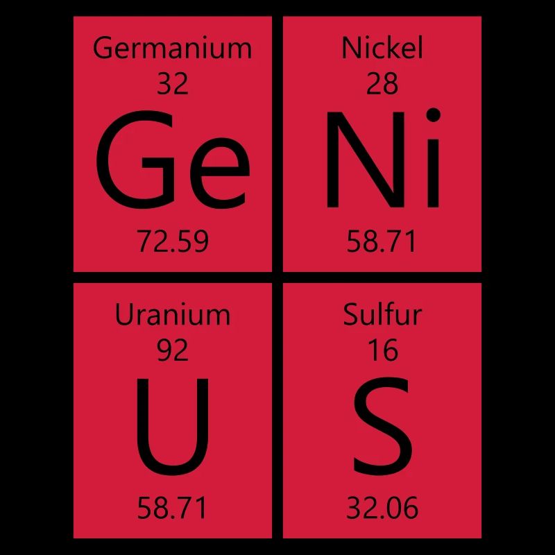 Chimie Genius - Ge Ni US