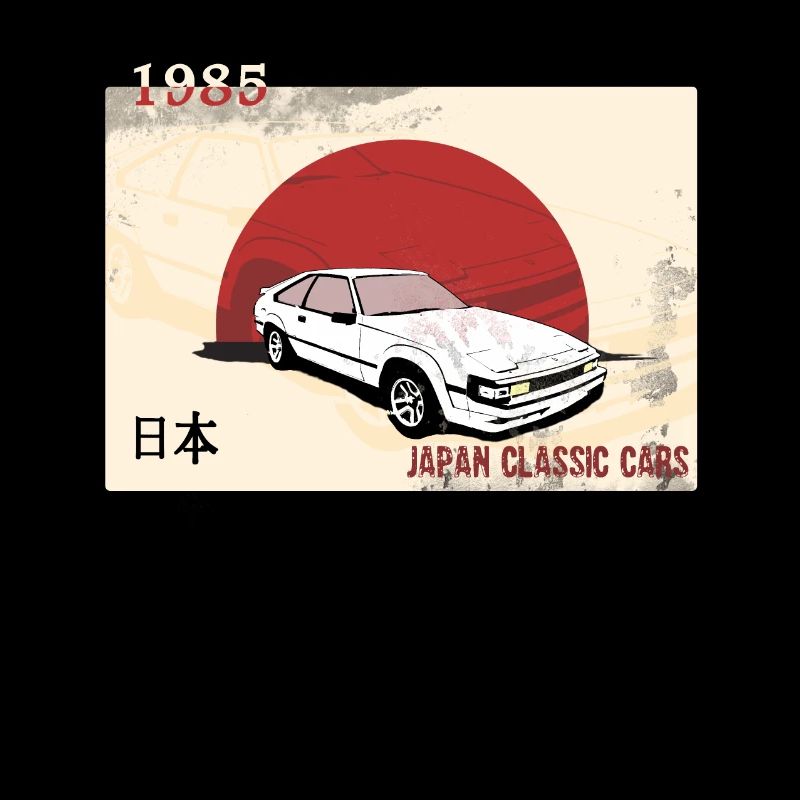 Japanische Autos, klassische Auto, oldtimer