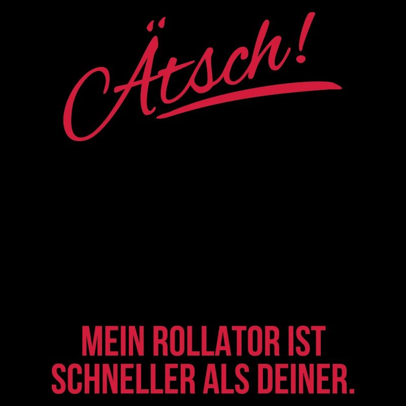 Ätsch ich bin schneller