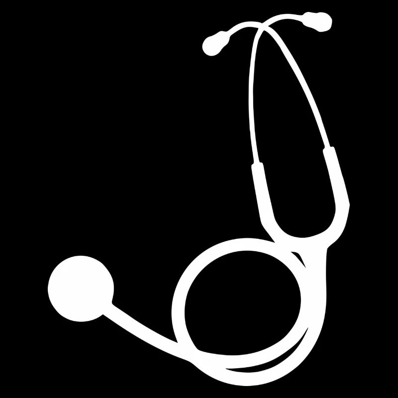 Le stéthoscope | Stethoscope white