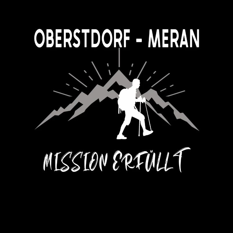 Fernwanderweg E5 Oberstdorf Meran Design