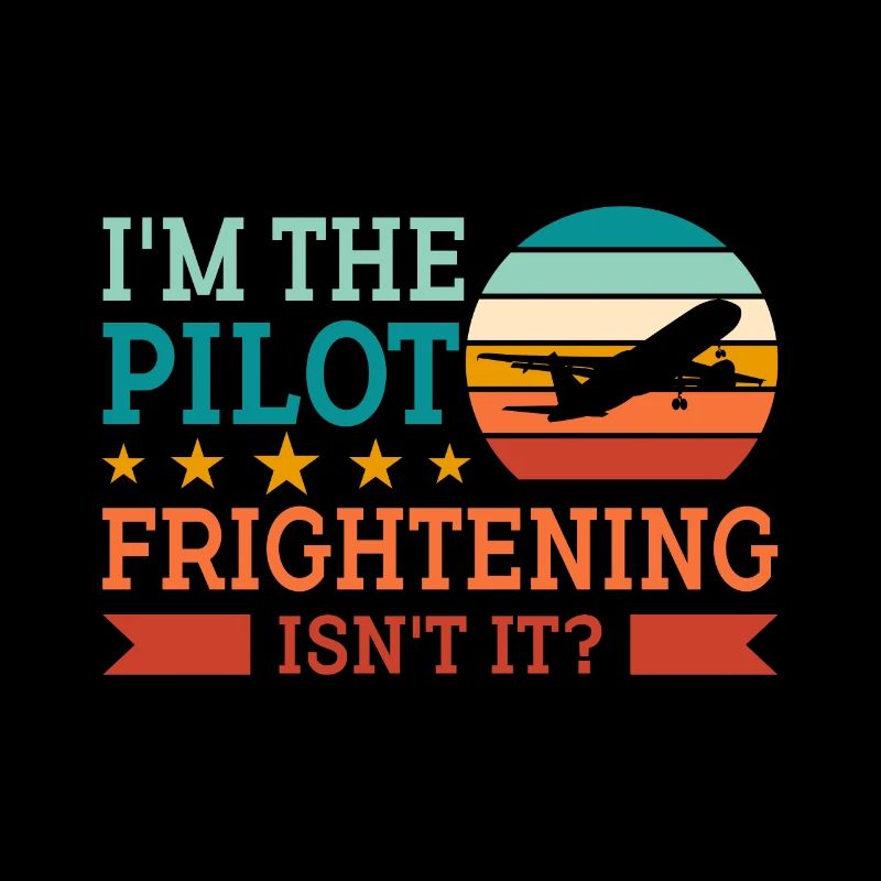 Ich Bin Pilot - Flugkaptiän Passagierflugzeug
