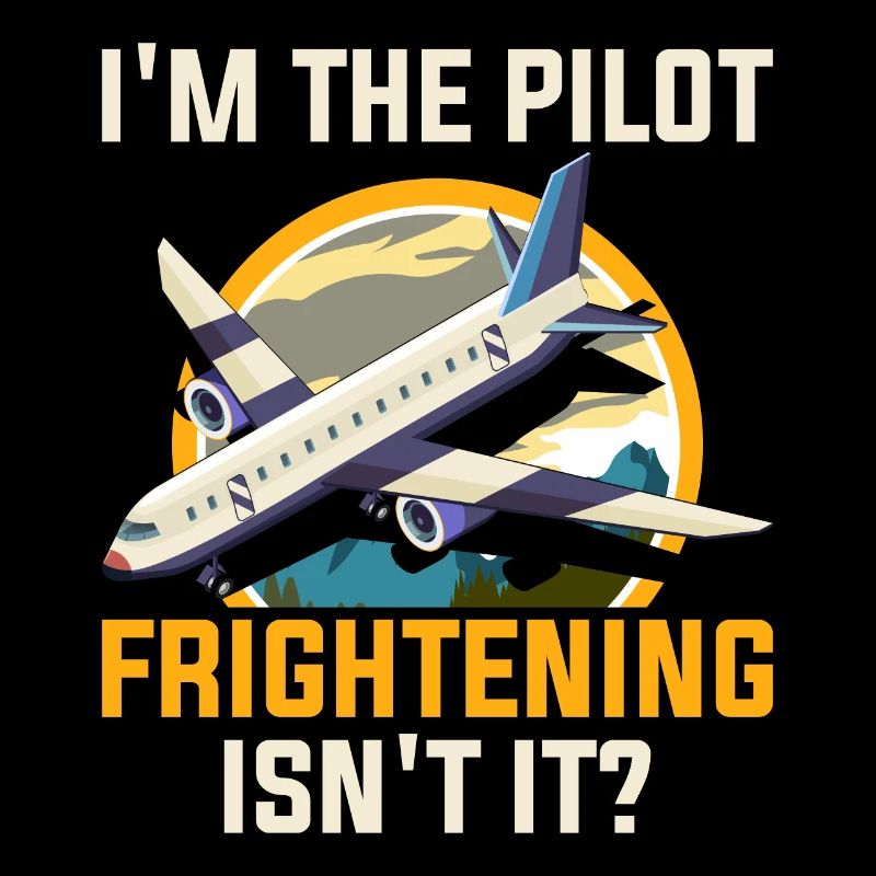 Ich Bin Pilot - Flugkaptiän Passagierflugzeug