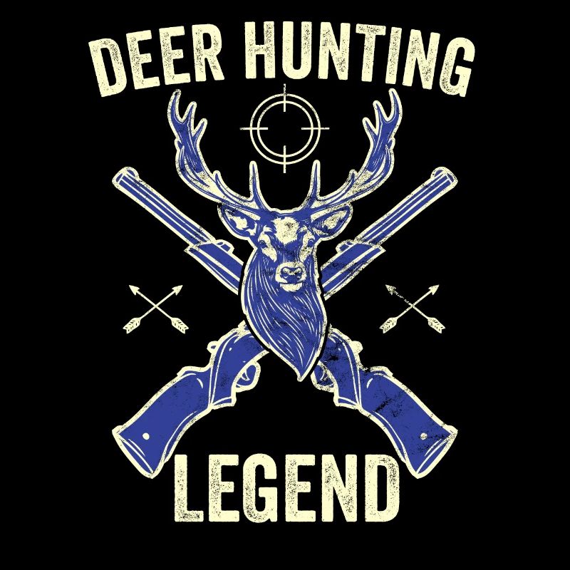 Hirschjagd Legende Rotwild Jäger Jagd Hirschgeweih