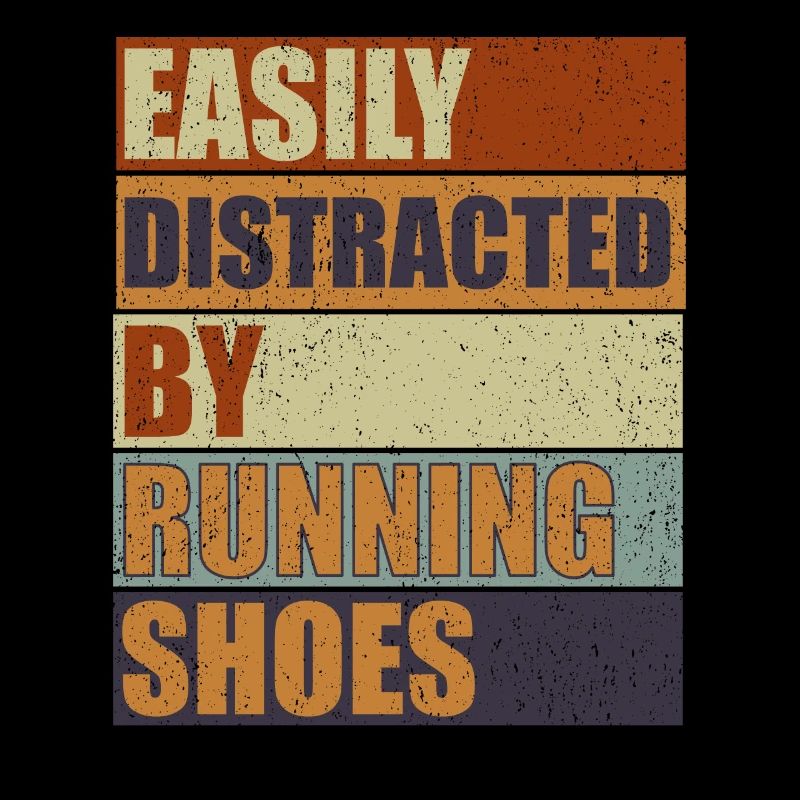 Abgelenkt durch Laufschuhe - Läufer Laufen Runner