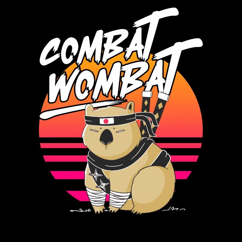 Lustiges Australischer Wombat Spruch