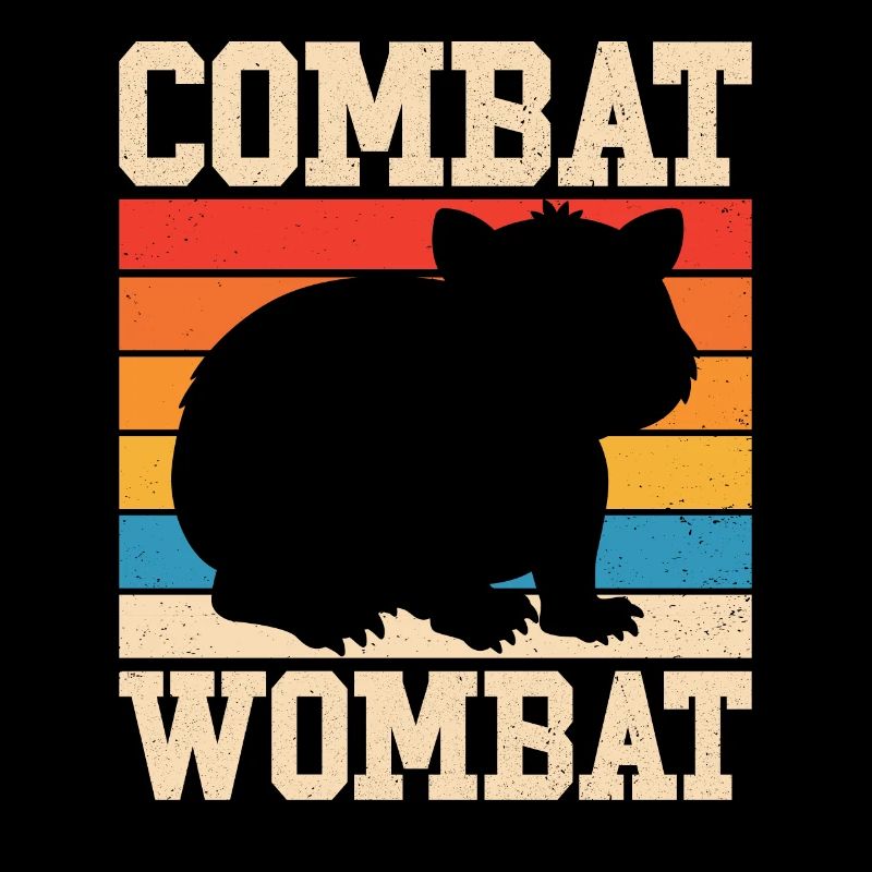 Lustiges Australischer Wombat Spruch