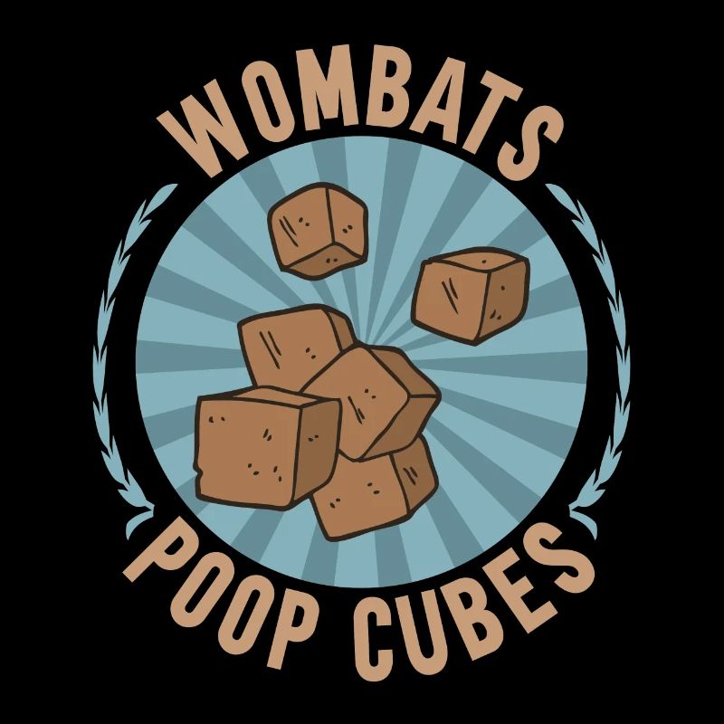 Lustiges Australischer Wombat Spruch