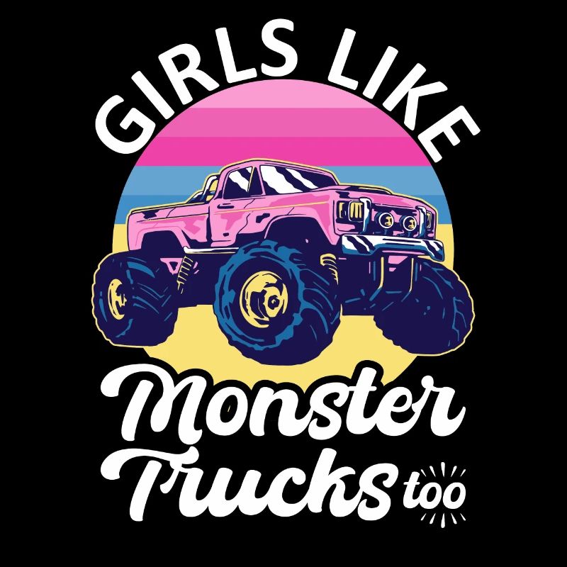 Mädchen Mögen Monstertrucks Auch Mädchen Monster