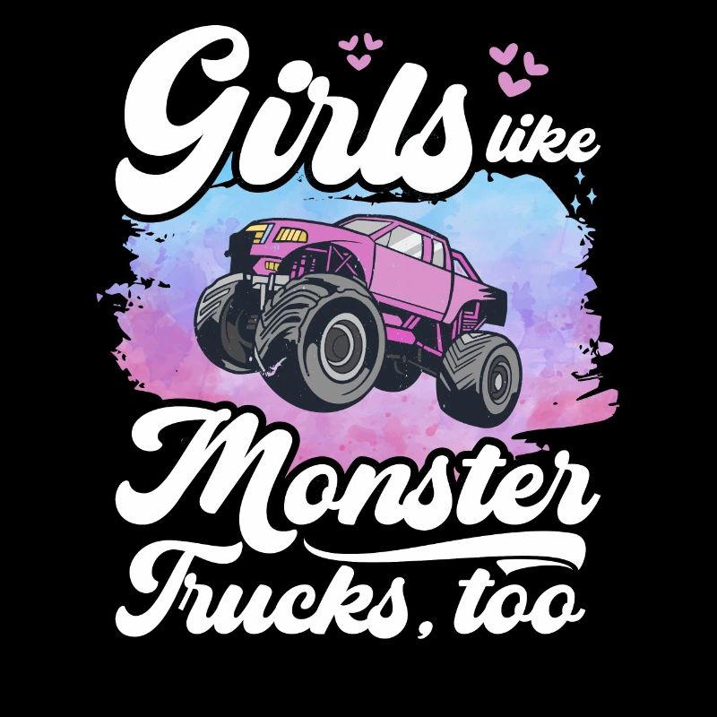 Mädchen Mögen Monstertrucks Auch Mädchen Monster