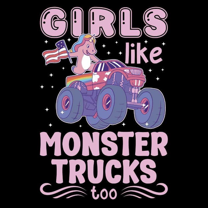 Mädchen Mögen Monstertrucks Auch Mädchen Monster
