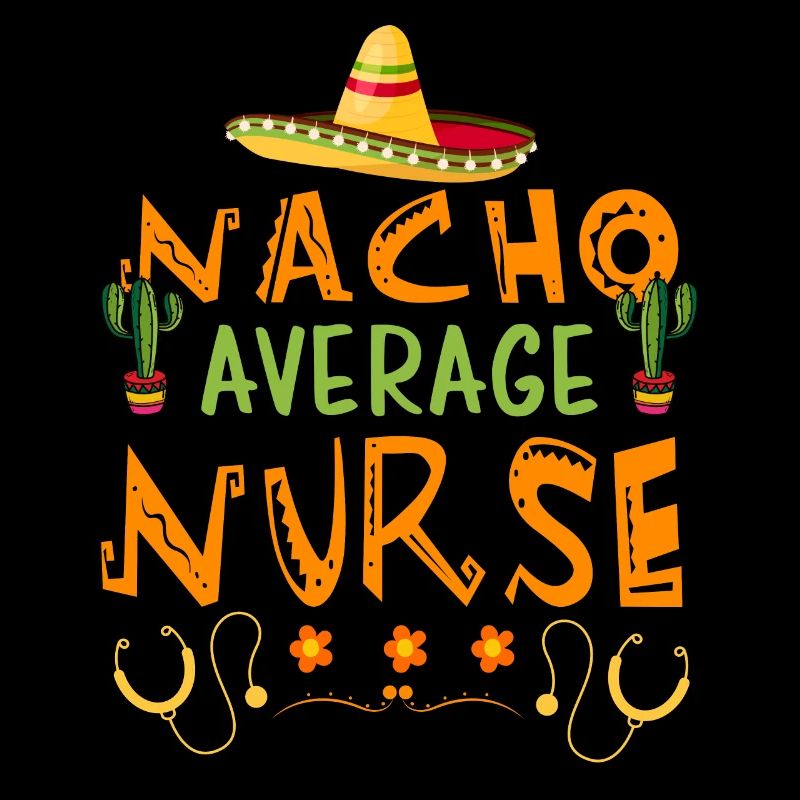 Mexikanisches Essen Cinco De Mayo Krankenschwester