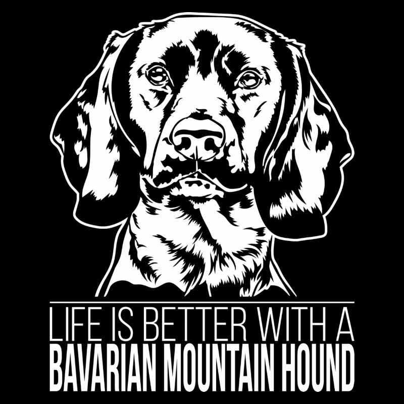 Bavarian Mountain Hound Life is better Wilsigns